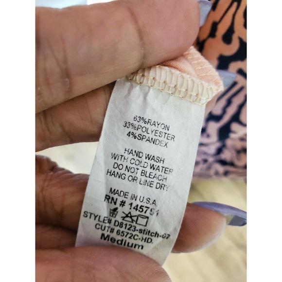 41 Hawthorn Faux Wrap Dress  Size M - Picture 8 of 11